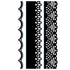 Embossing Lace 3 Pack / Folder de Grabado Borde de Encaje Folders de Grabado Darice