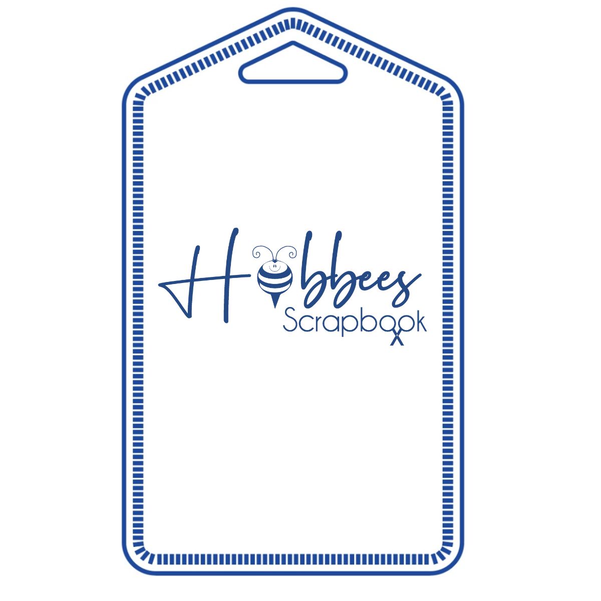 Suaje de Etiqueta de Regalo con Borde Decorativo Dados de Corte / Suajes / Troqueles Hobbees
