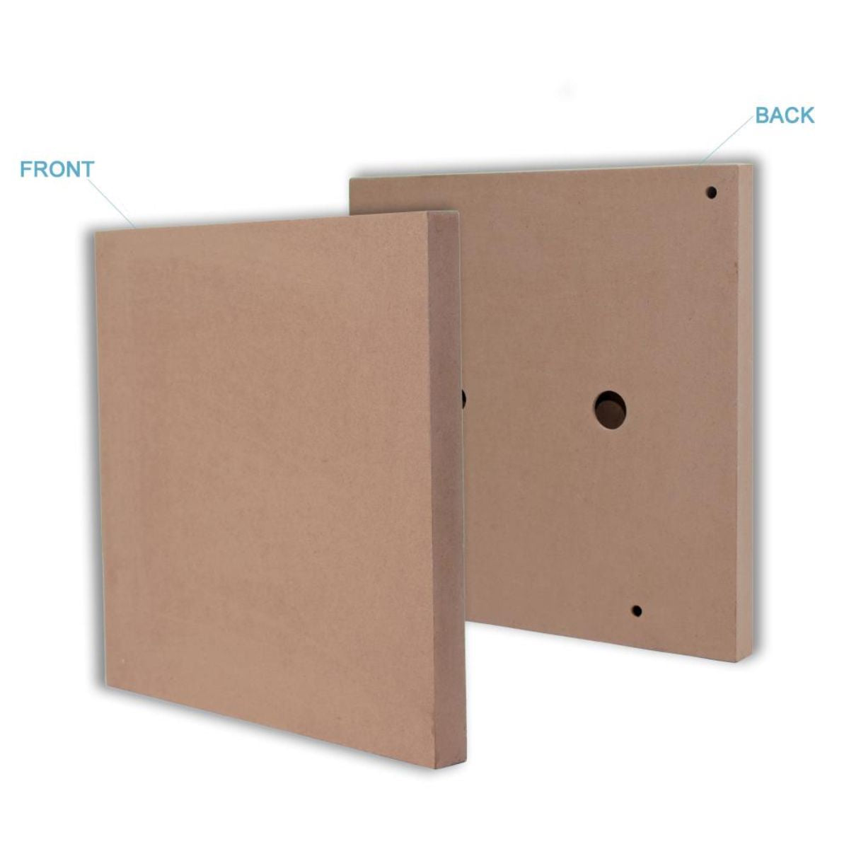 MDF Lightweight Art Panel 12&quot; / Panel para Pintar Ligero Decoupage Little Birdie