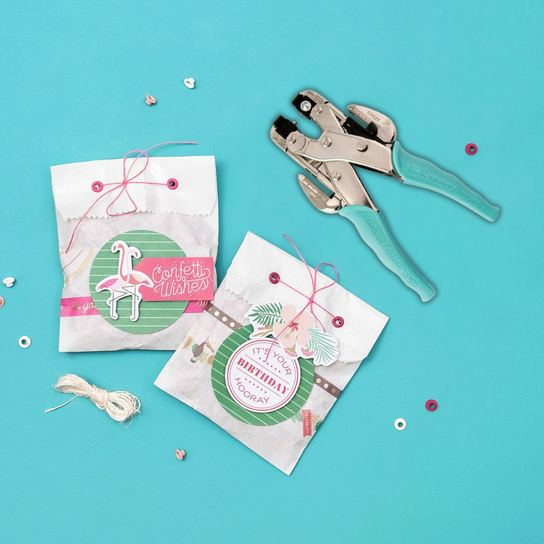 Crop-A-Dile Eyelet Setter / Perforadora y Cierra Ojillos Perforadoras We R Memory Keepers