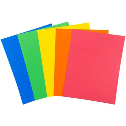 Primary Cardstock 8.5" / 100 Hojas Cartulina Premium Colores Primarios T. Carta Papel Harmony Paper