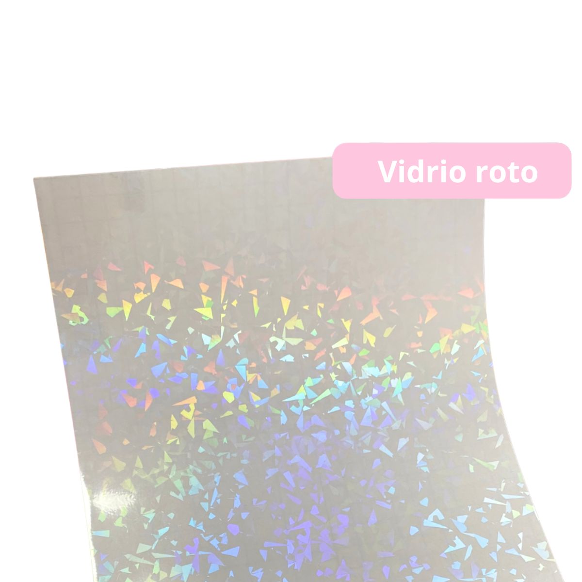 5 Hojas de Laminado en Frío de Vidrio Roto Acetato y Especializados Hobbees