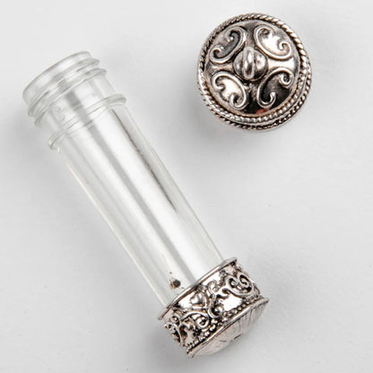 Steampunk Glass Pendant / Dije de Plástico Rellenable Joyeria Solid Oak