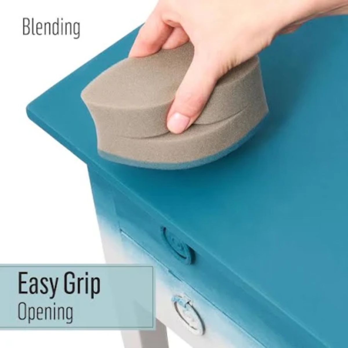 Folkart Foam Base Coating Sponge / Esponja para Aplicar Pintura Pinceles y Brochas Plaid