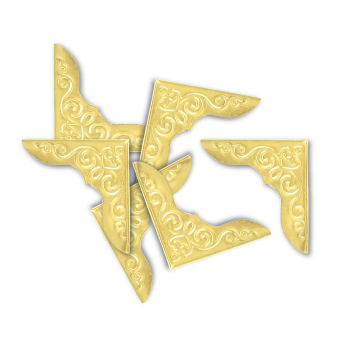 Protectores de Esquinas Dorados 2.3cm Encuadernacion Hobbees