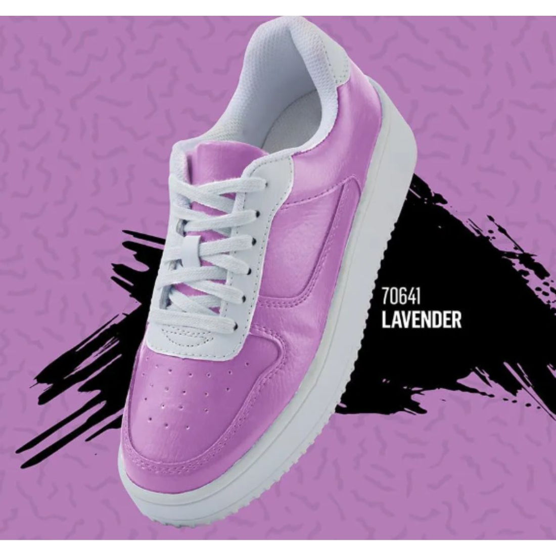 Kicks Studio Shoe Acrylic Paint Lavender / Pintura Acrílica para Cuero, Vinil y Tela Acrìlicos Plaid