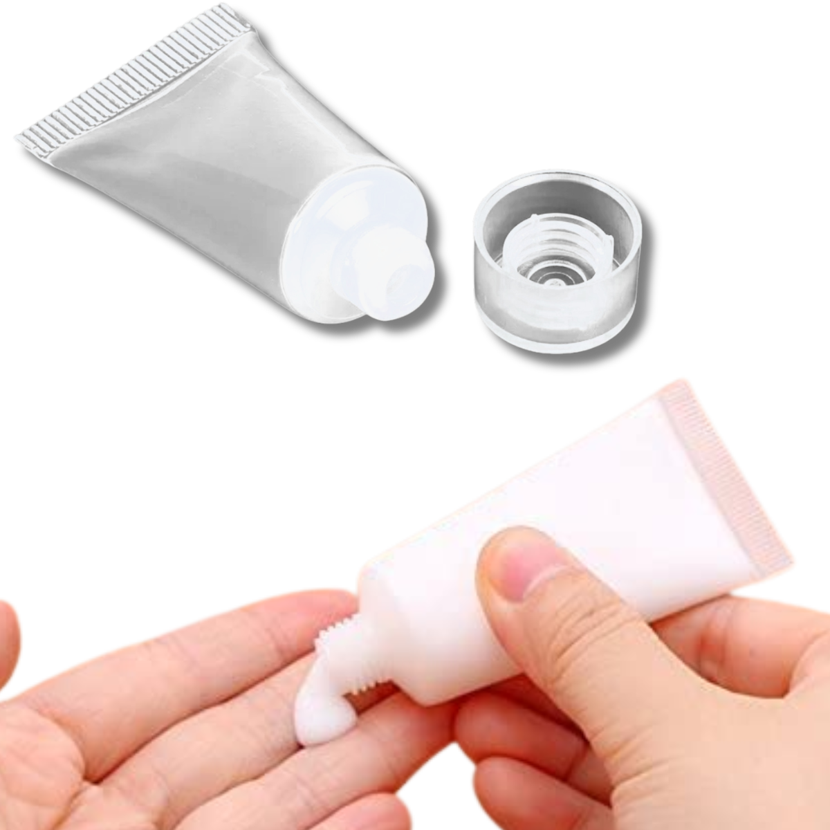 Empty Squeeze Paint Tubes 20ml / Tubos Vacíos de Pintura Accesorios Hobbees