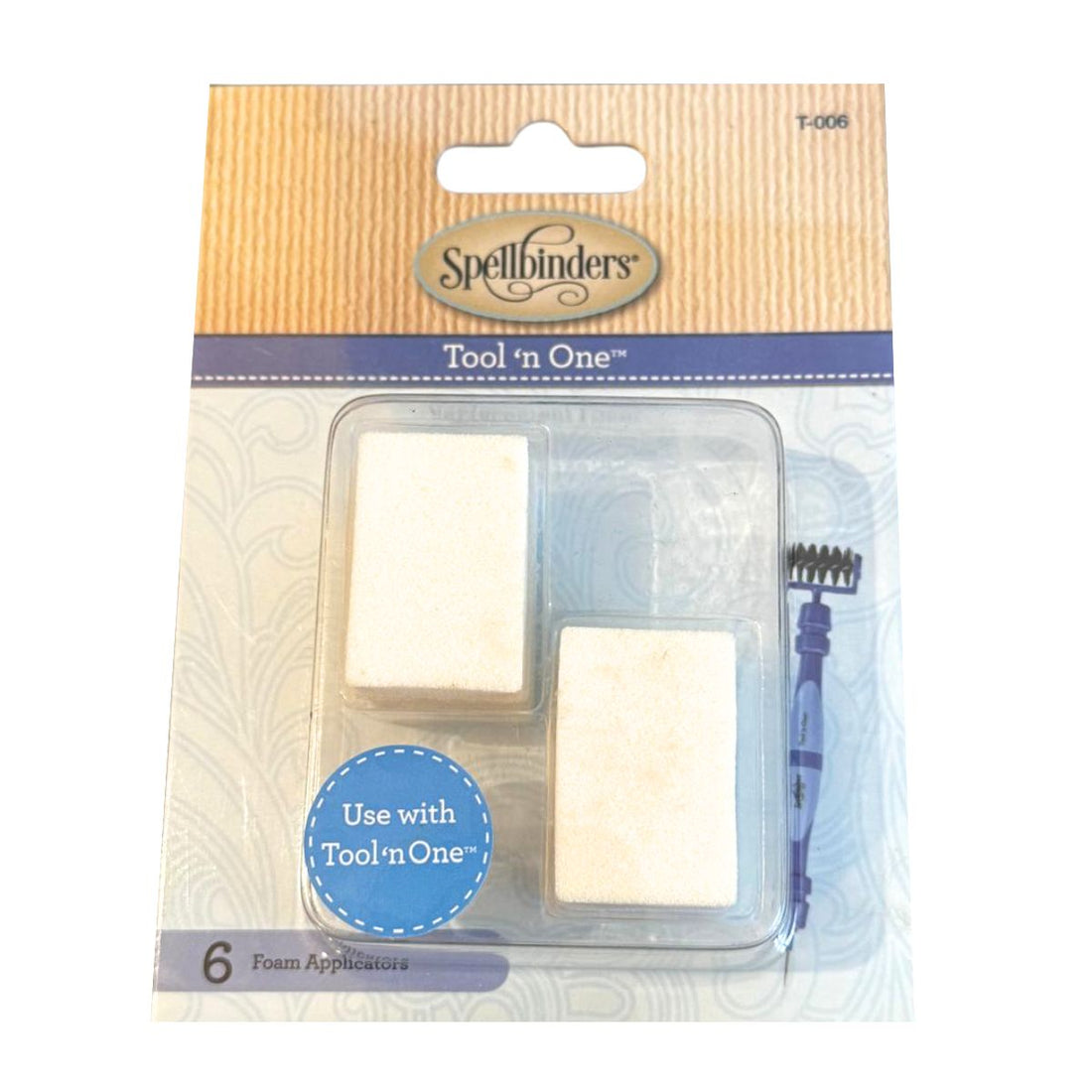 Rectangle Foam Applicator Refill / Esponjas de Repuesto Pinceles y Brochas Spellbinders