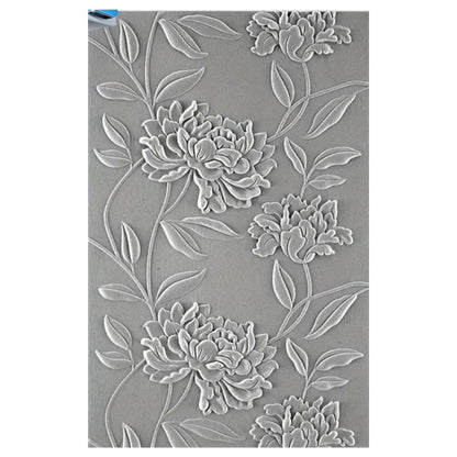 Folder de Grabado 3D de Flores y Hojas Folders de Grabado Hobbees