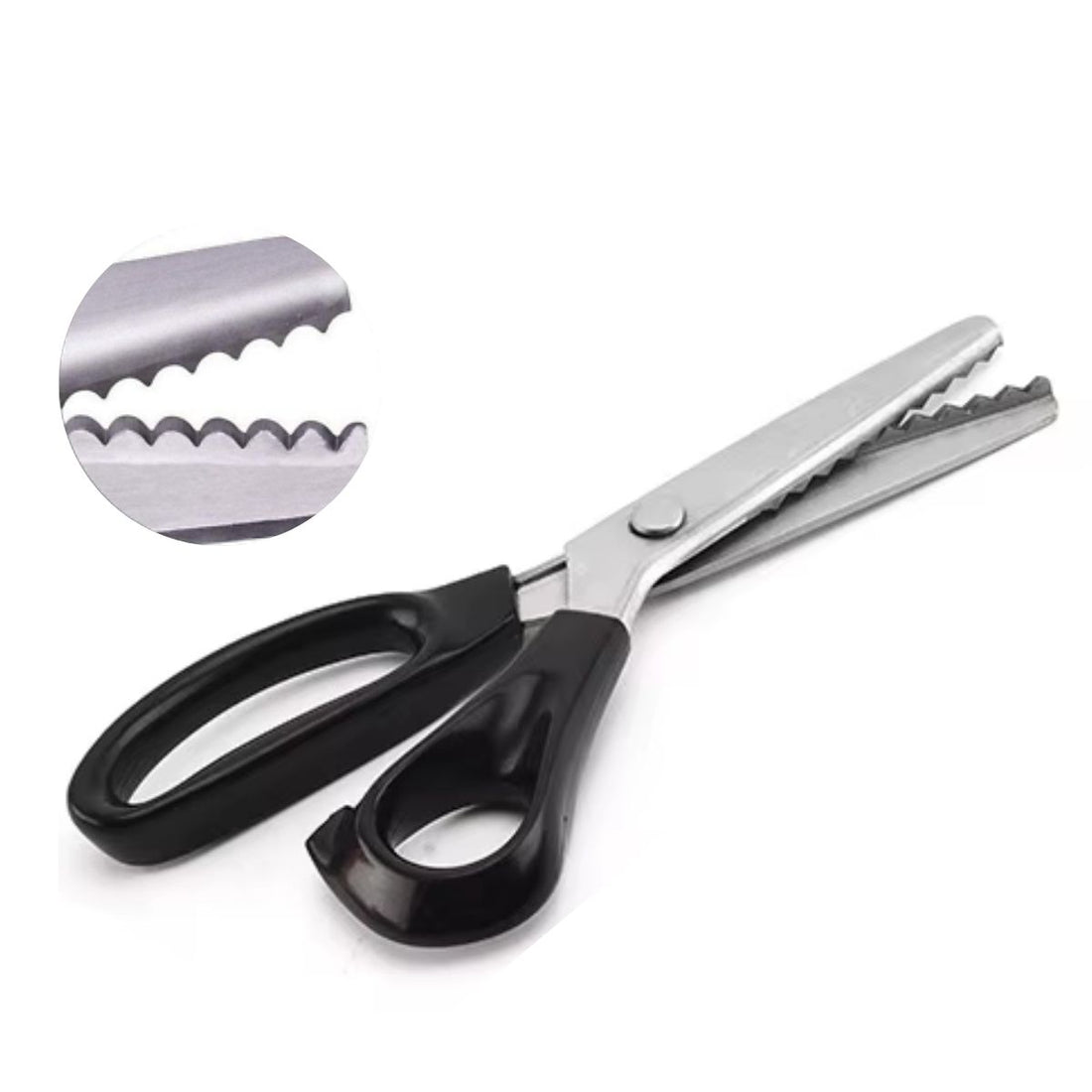Hemline Silver Scallop Shears / Tijeras Para Tela Corte de Onditas Tijeras / Cutters Hobbees