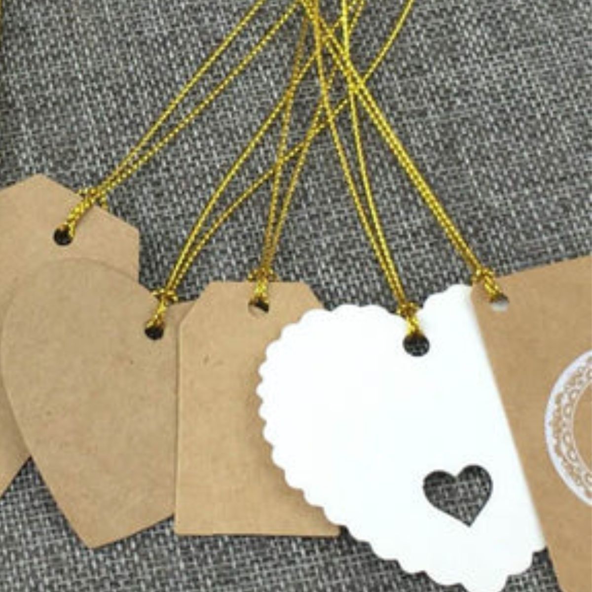 Cordón Dorado de 2mm Listones e Hilos Hobbees