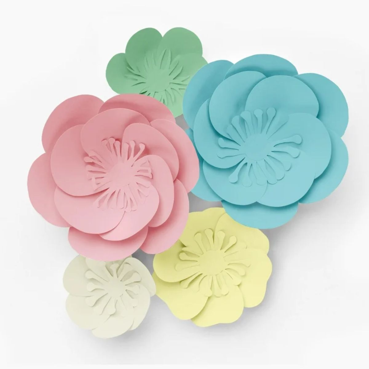 Pastel Cardstock 12&quot; / 50 Hojas Cartulina Premium Colores Pastel 30.5 cm Papel Harmony Paper