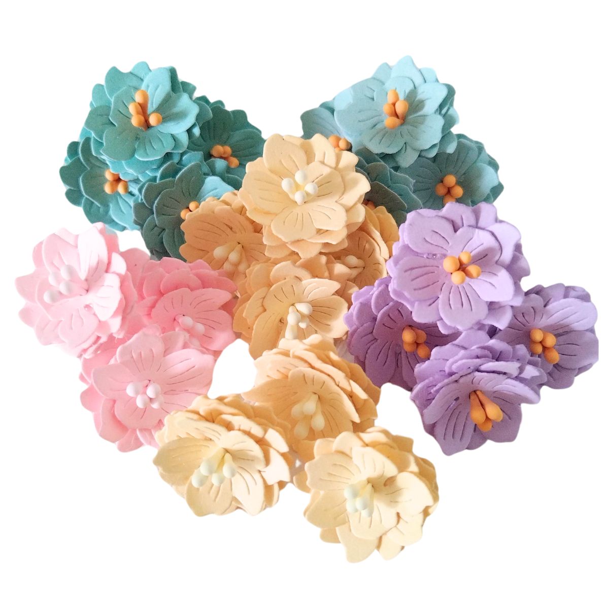 Pastel Cardstock 12&quot; / 50 Hojas Cartulina Premium Colores Pastel 30.5 cm Papel Harmony Paper