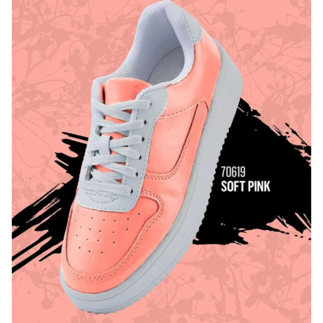 Kicks Studio Shoe Acrylic Paint Soft Pink / Pintura Acrílica para Cuero, Vinil y Tela Acrìlicos Plaid