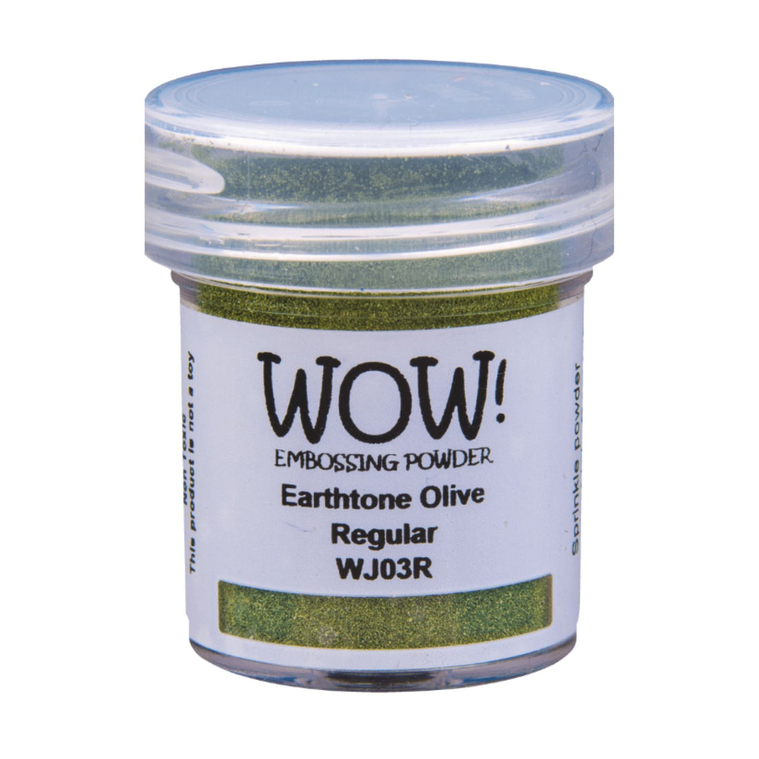 Olive Embossing Powder / Polvo de Embossing Oliva Opaco Polvos de Embossing Wow!