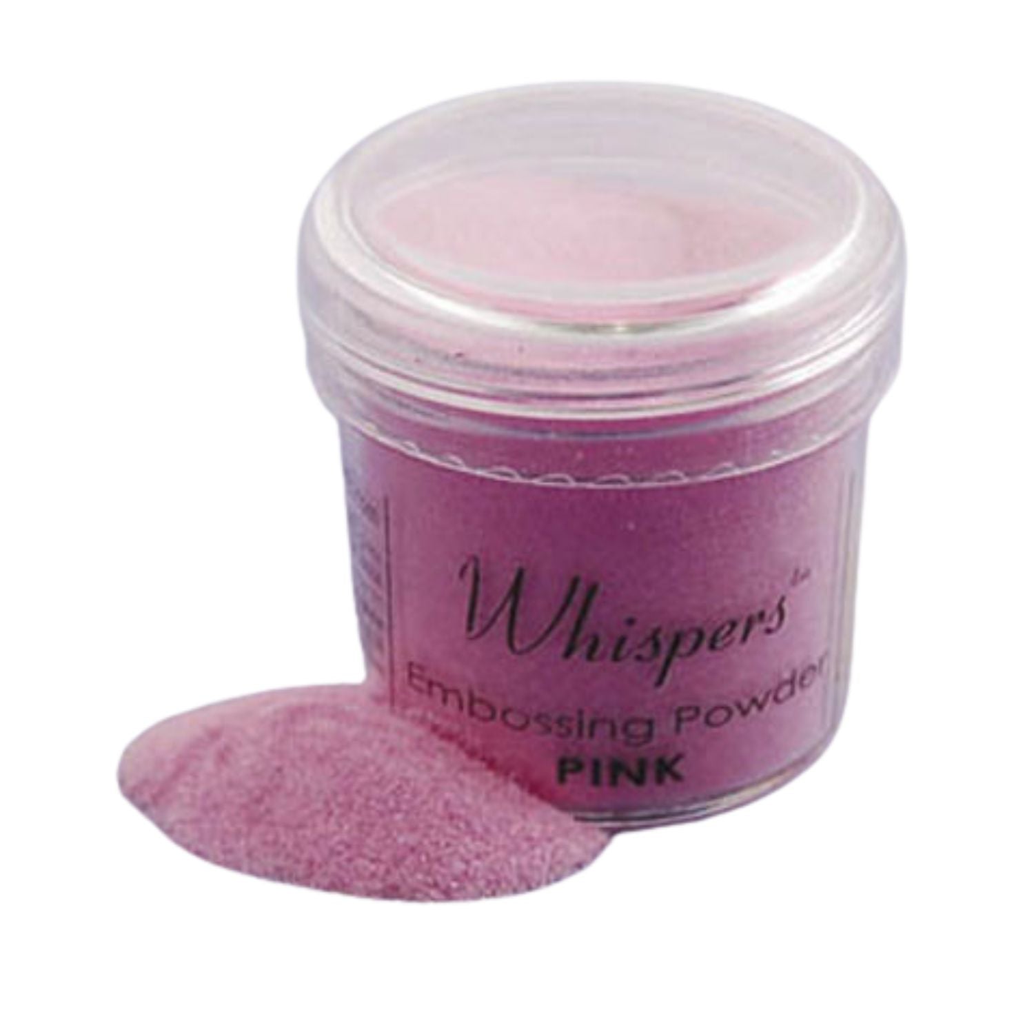 Whispers Opaque Pink Embossing Powder / Polvo de Relieve Rosa Pastel Polvos de Embossing Darice