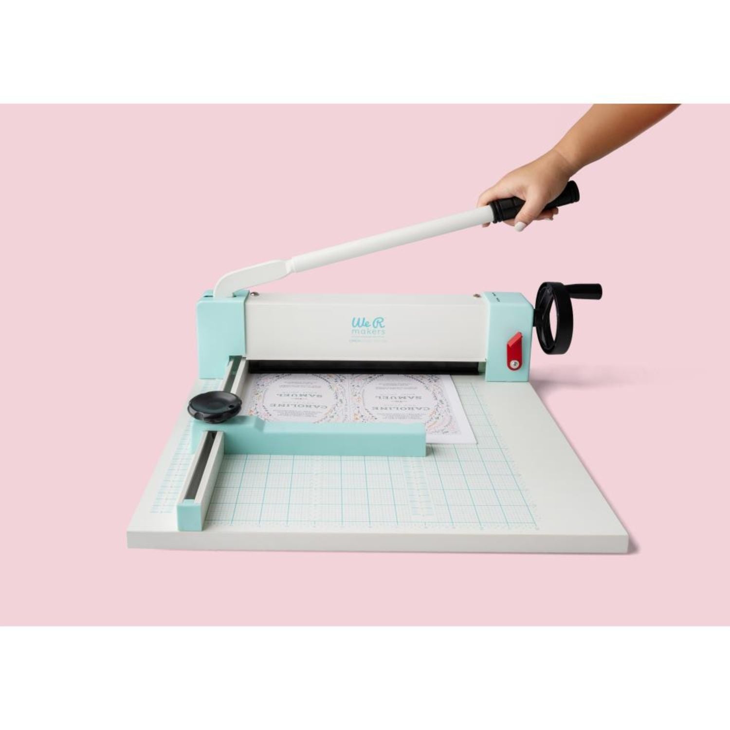 Cinch Stack Cutter / Guillotina para Cortes de Hasta 2.5cm de Grosor Cortadoras / Guillotinas We R Makers