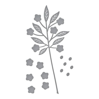 Sealed Flowers Cutting Dies / Suajes Grabados De Flores Selladas Dados de Corte / Suajes / Troqueles Spellbinders