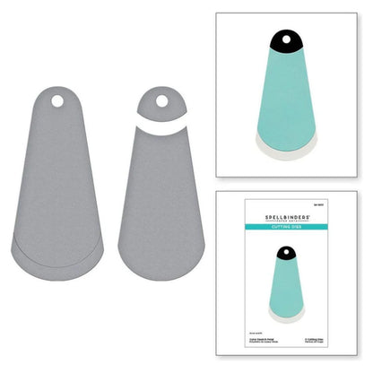 Color Swatch Petal Cutting Dies / Suajes Grabados Petalos De Muestra De Color Dados de Corte / Suajes / Troqueles Spellbinders