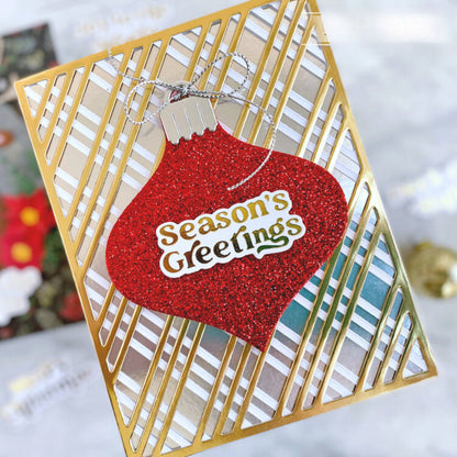 Candy Stripes Cutting Dies / Suajes Grabados Rayas De Caramelo Dados de Corte / Suajes / Troqueles Spellbinders