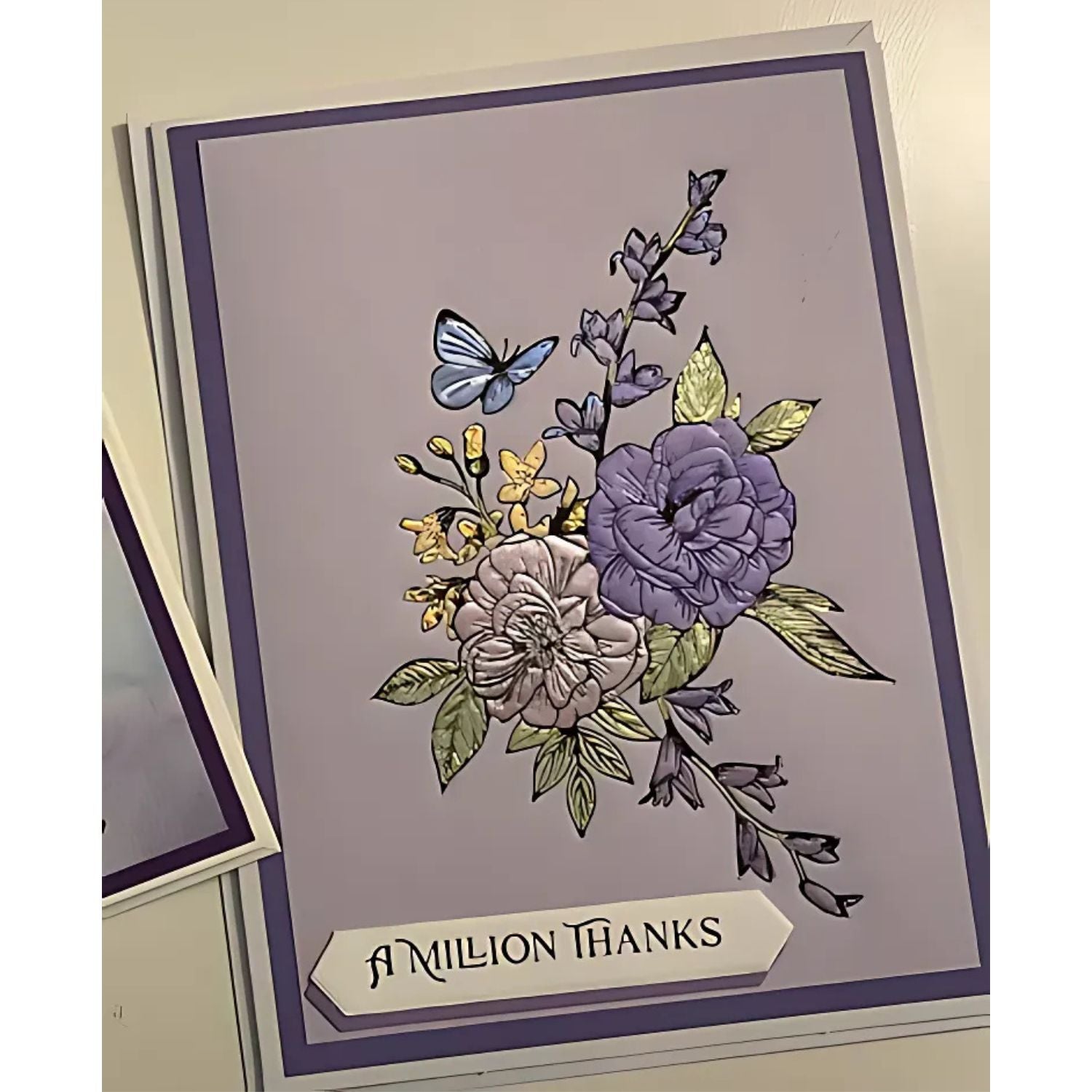 Butterfly Bouquet Press Plates / Placa De Prensa Ramo De Mariposas Accesorios para Suajadoras Spellbinders