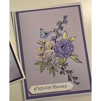 Butterfly Bouquet Press Plates / Placa De Prensa Ramo De Mariposas Accesorios para Suajadoras Spellbinders