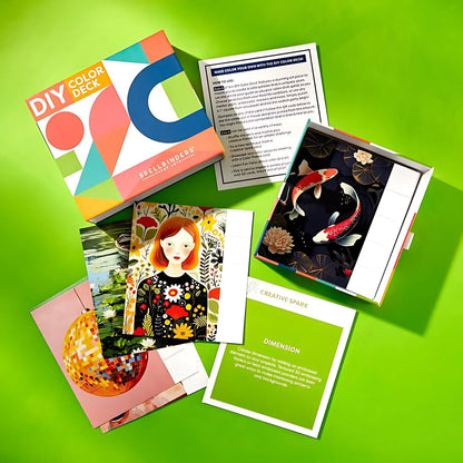 DIY Color Deck System / Sistema De Baraja De Colores DIY Papel para Arte Spellbinders