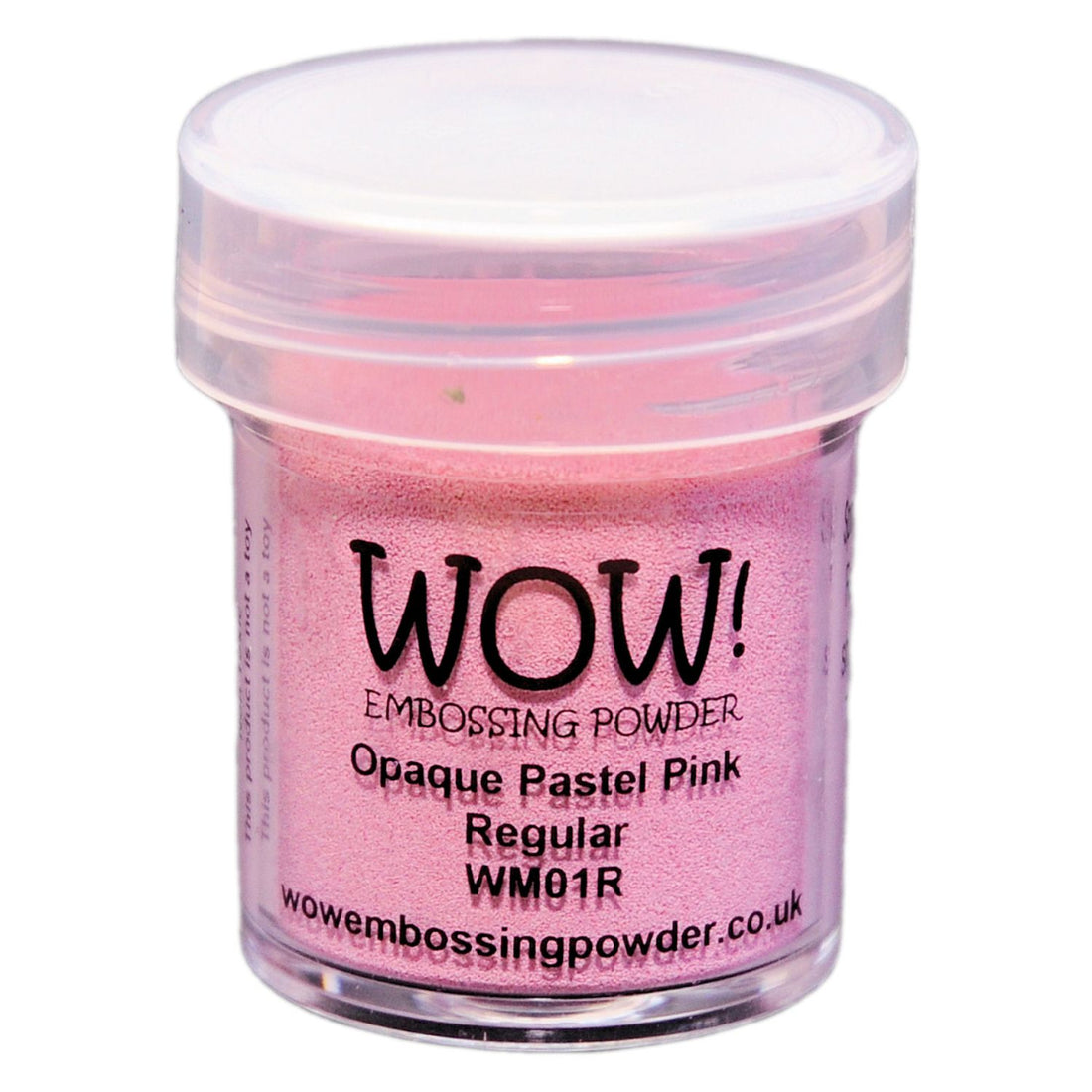 Pastel Pink Embossing Powder / Polvo de Embossing Rosa Pastel Polvos de Embossing Wow!