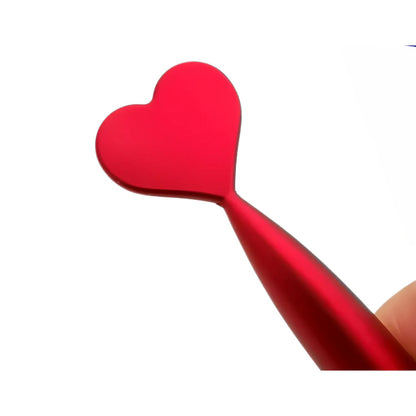 Bolígrafo De Corazon Rojo De Tinta Negra Caligrafía plumas Hobbees