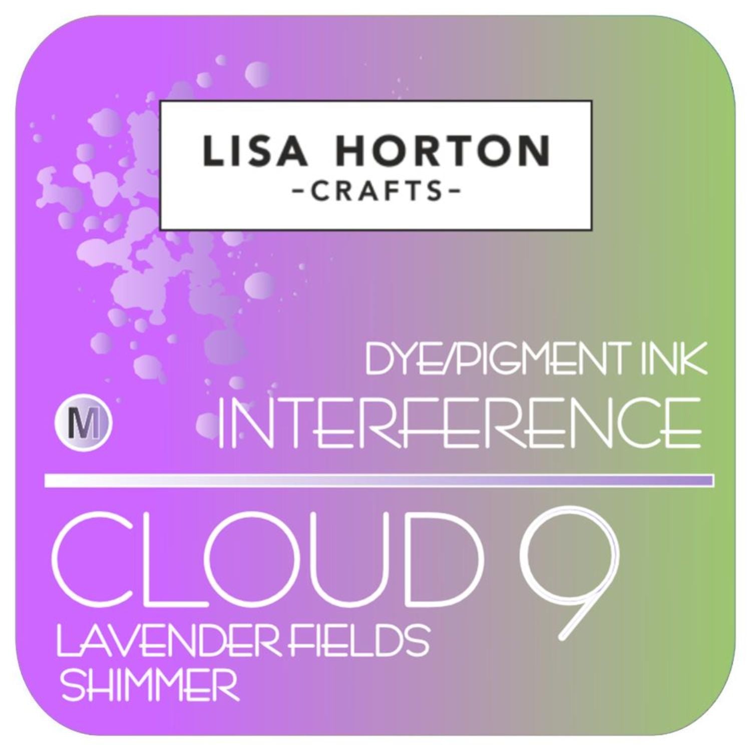 Interference Ink Pad Lavender Fields / Tinta De Interferencia Lavanda Tinta para Sellos Lisa Horton Crafts