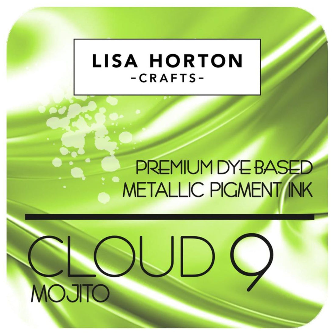 Metallic Pigment Ink Pad / Tinta Metálica Para Sellos Mojito Tinta para Sellos Lisa Horton Crafts