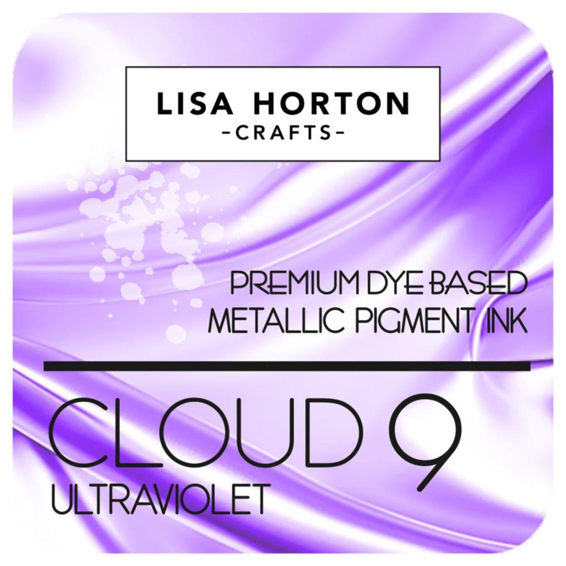 Metallic Pigment Ink Pad / Tinta Metálica Para Sellos Ultravioleta Tinta para Sellos Lisa Horton Crafts