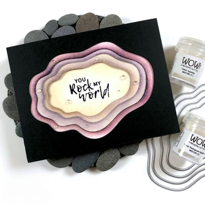 Clear Hologram Sparkle Embossing Powder / Polvo de Embossing Holográfico Polvos de Embossing Wow!