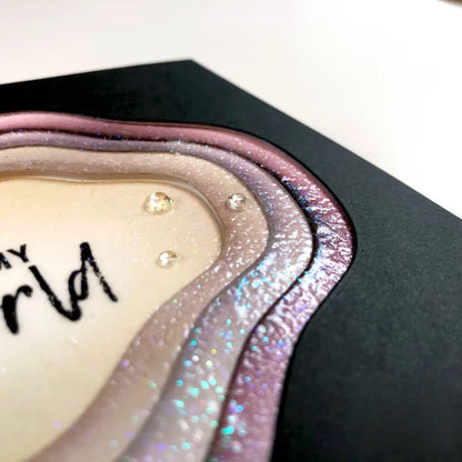 Clear Hologram Sparkle Embossing Powder / Polvo de Embossing Holográfico Polvos de Embossing Wow!