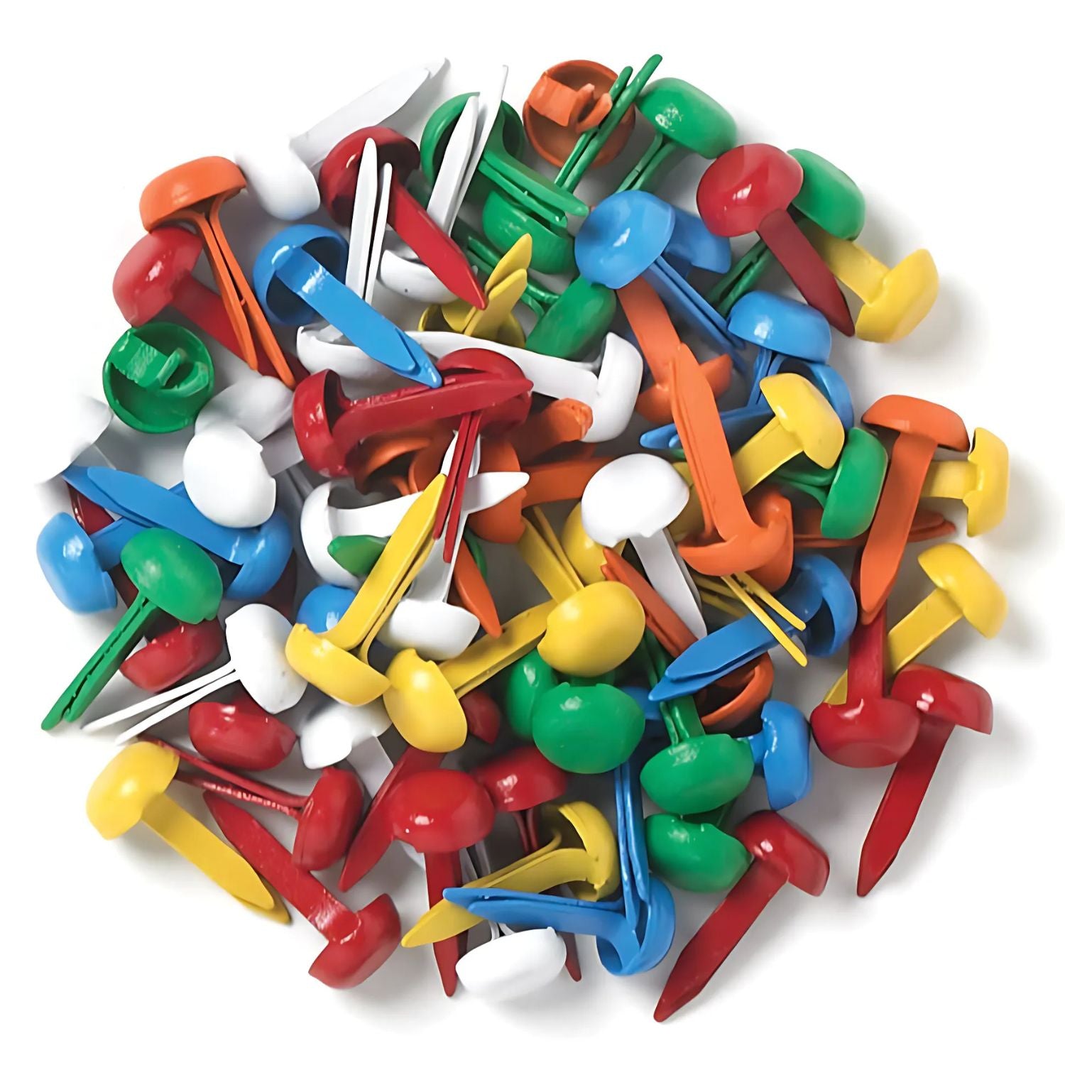 Mini Brads Primary Colors Adornos / Embellishments Doodlebug