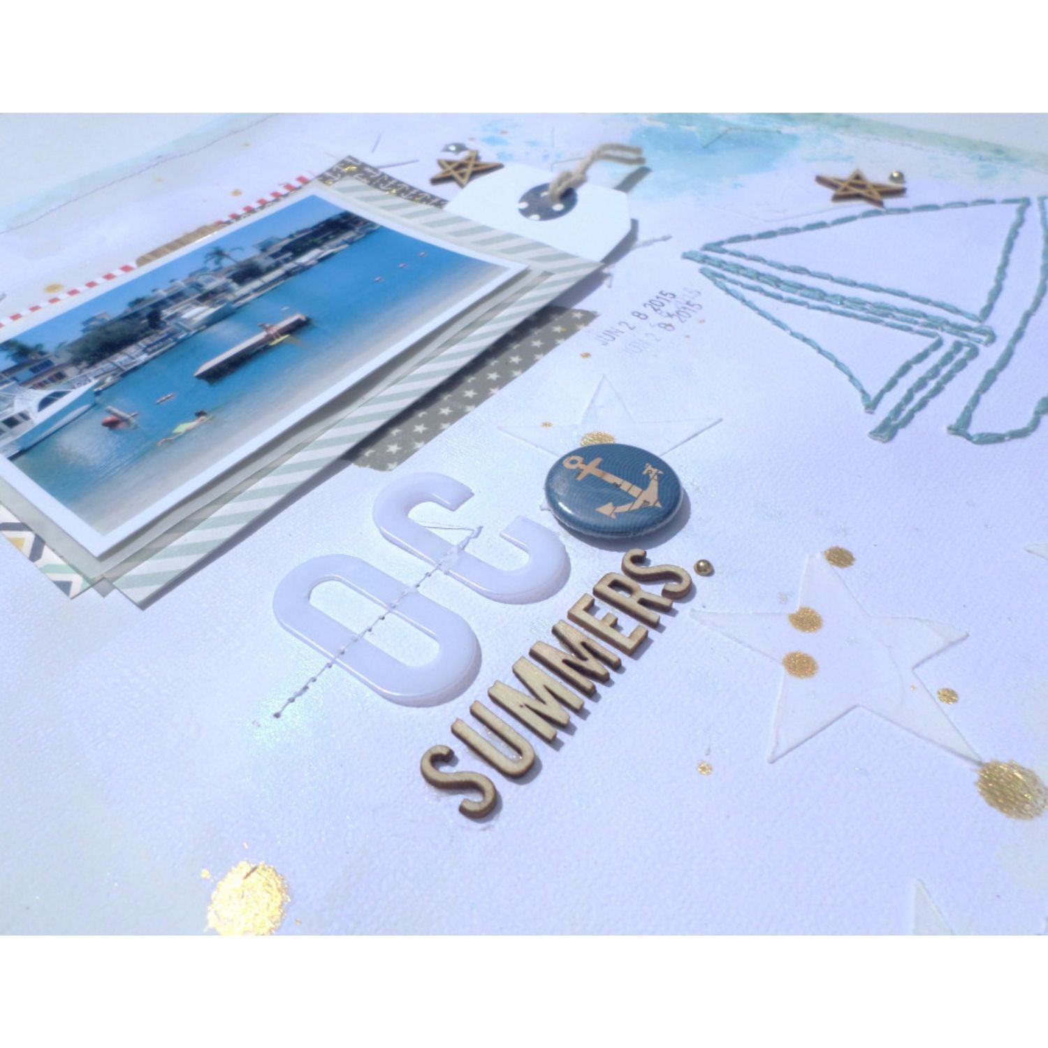 Studio Calico Anchor Punch / Perforadora Mini de Ancla Perforadoras American Crafts