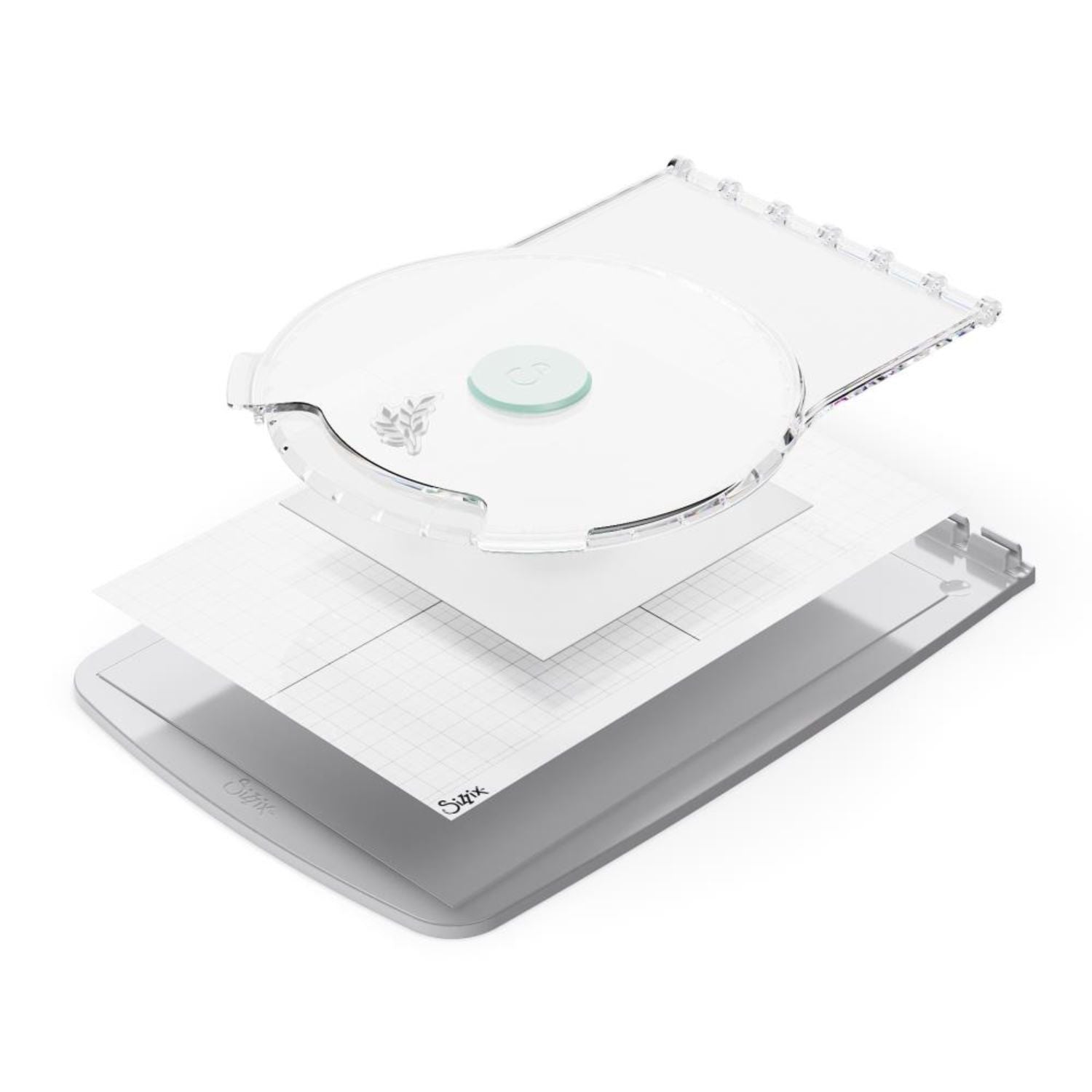 Stamp &amp; Spin Tool / Accesorio Para Plantillas Y Sellos Herramientas Sizzix