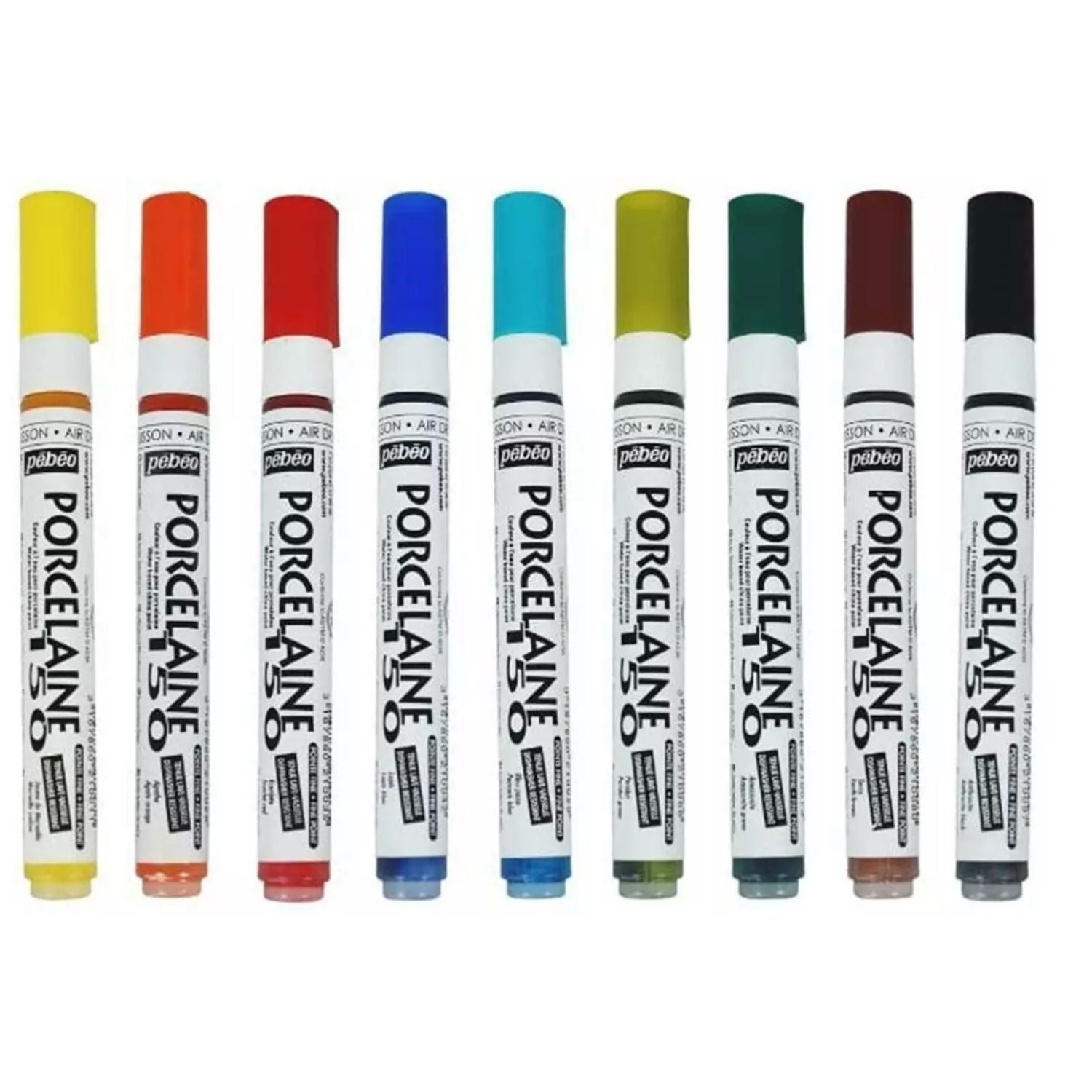 150 China Paint Marker Set / Marcadores para Cerámica Descontinuado Pebeo