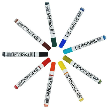 150 China Paint Marker Set / Marcadores para Cerámica Descontinuado Pebeo