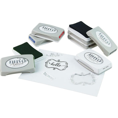 Ink Pad Acorn Brown / Cojin de Tinta para Sellos Color Cafe Tintas Nuvo