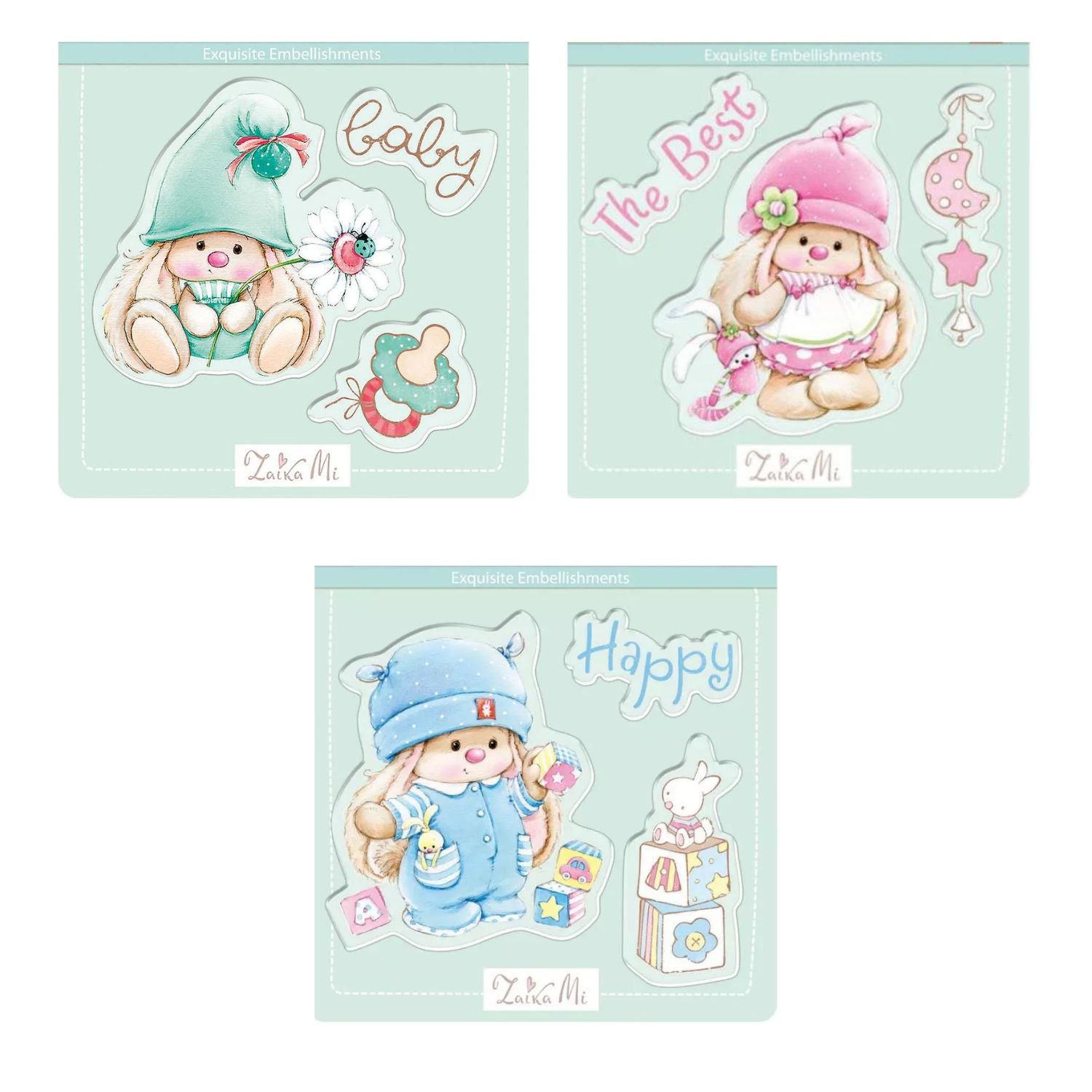 Paquete Completo para Estampar Kits / Sets Hobbees