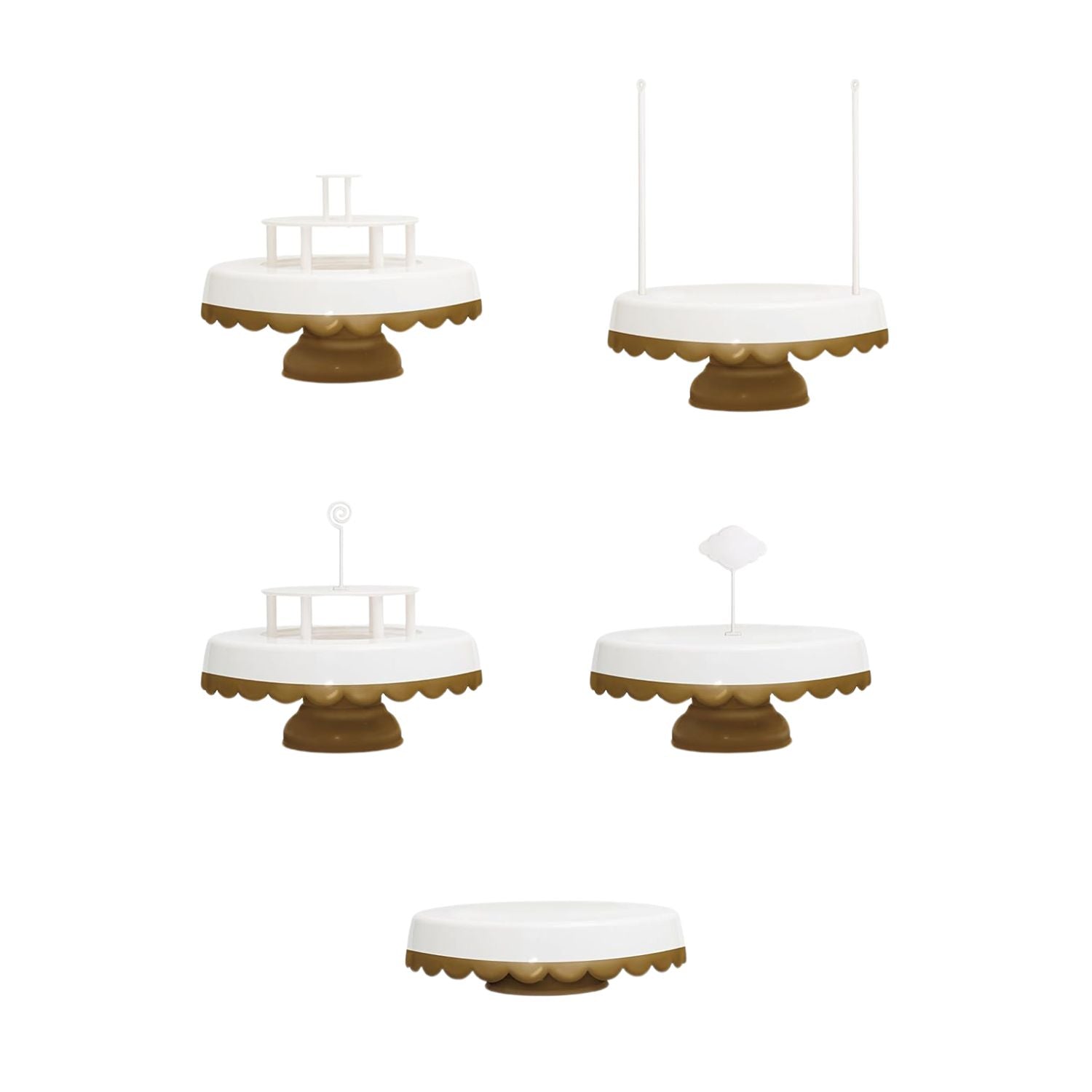 Magic Sweet Stand Gold Dipped / Base Mágica Para Repostería Con Dorado Repostería Sweet Tooth Fairy