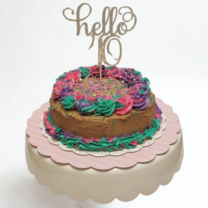 Magic Sweet Stand Gold Dipped / Base Mágica Para Repostería Con Dorado Repostería Sweet Tooth Fairy