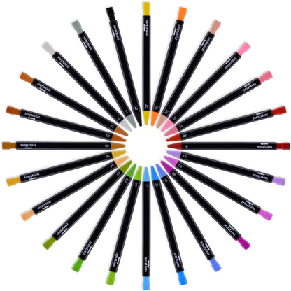 Colored Mechanical Pencils 24 pz / Lapiceros de Colores Colores y Plumones Zebra Pen