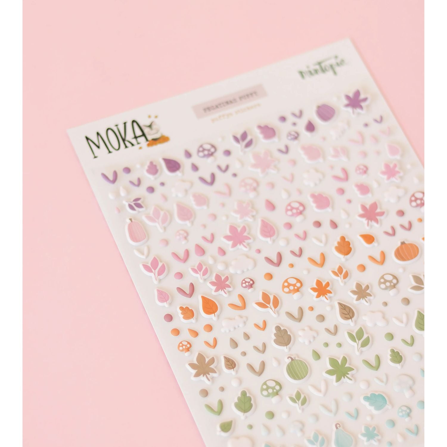 Puffy Stickers Autumn / Pegatinas Puffy Otoño Stickers Mintopía