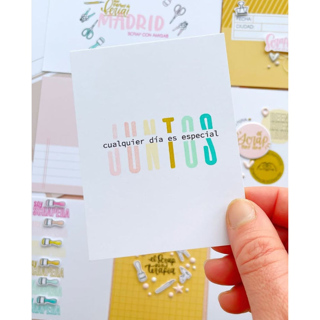 Mintopia Alphabet Documenta Stamp / Sellos Documenta Alfabeto Y Frases Sellos Mintopía