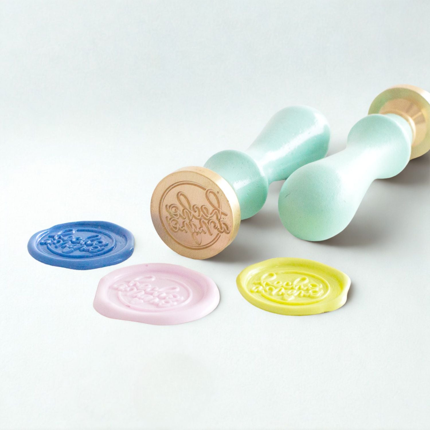 Sello para Lacre &quot;Hecho a Mano&quot; Sellos Mintopía