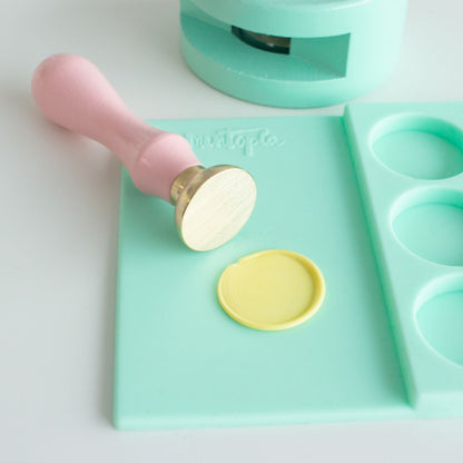 Sello para Lacre &quot;Circulo Neutro 3cm&quot; Sellos Mintopía