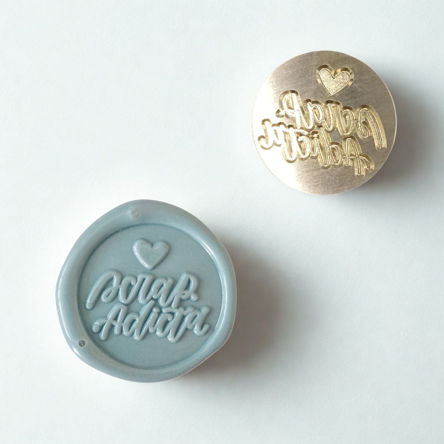 Sello para Lacre &quot;Scrap Adicta&quot; Sellos Mintopía