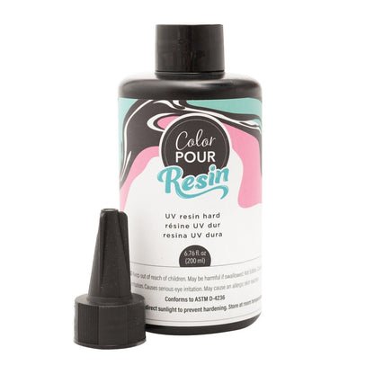Color Pour UV Hard Resin Clear / Resina UV Dura 200 ml Resina Epóxica y Accesorios American Crafts